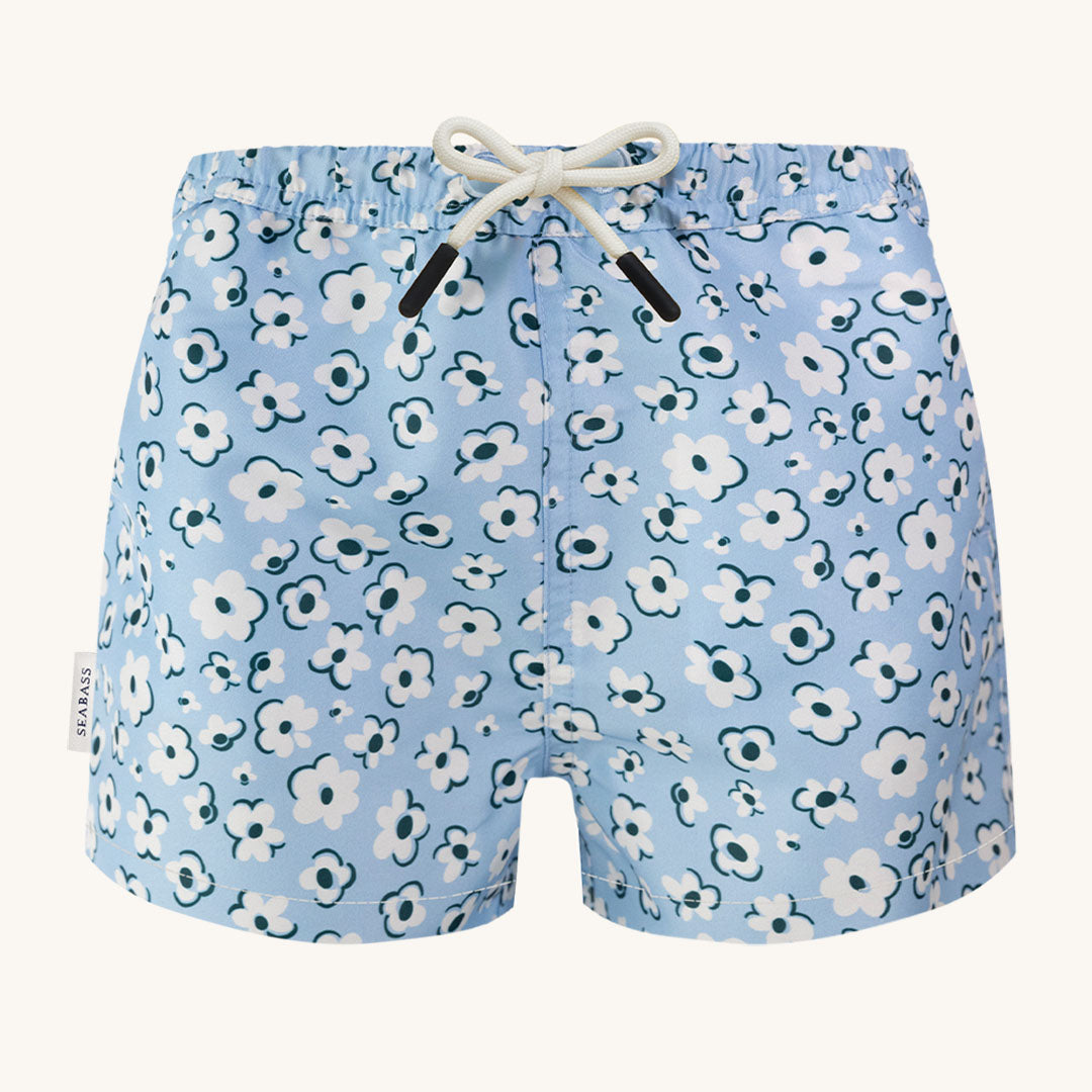 JUNGS UV BADESHORT PALMA - HELLBLAU