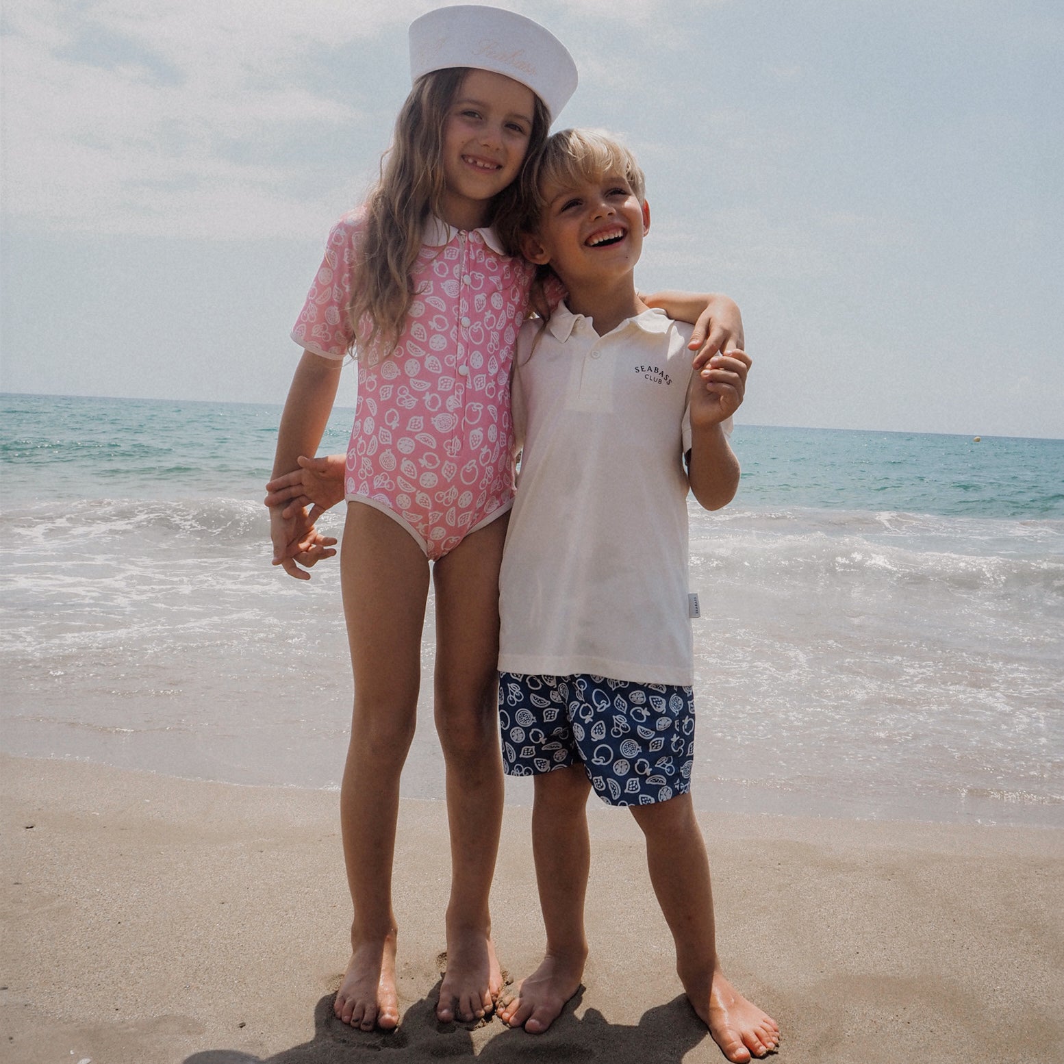 Mädchen UV-Badeanzug Coco Formentera - rosa