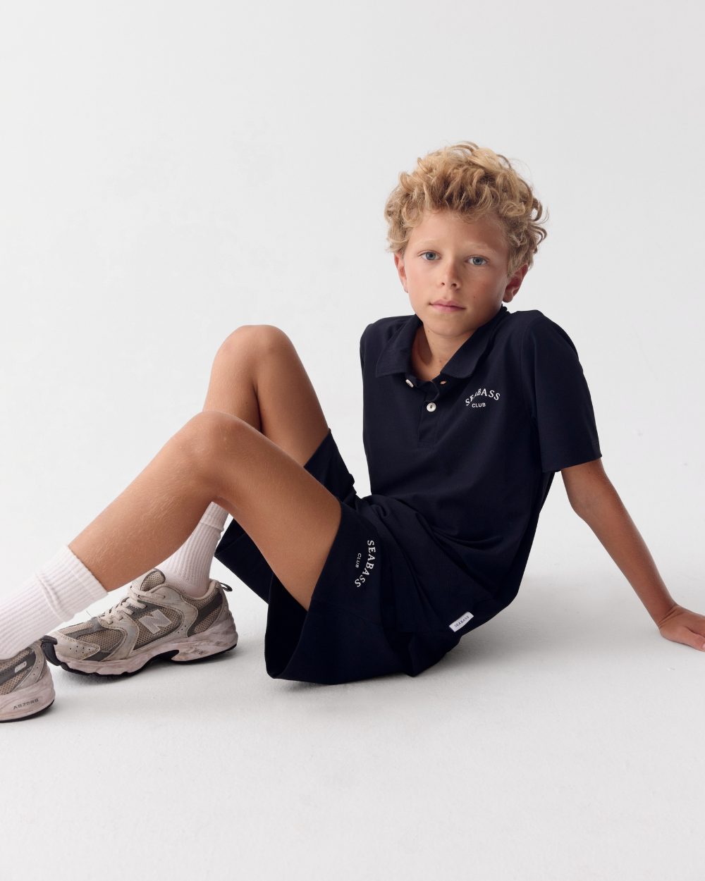 Kinder-UV-Aktivshorts, Marineblau