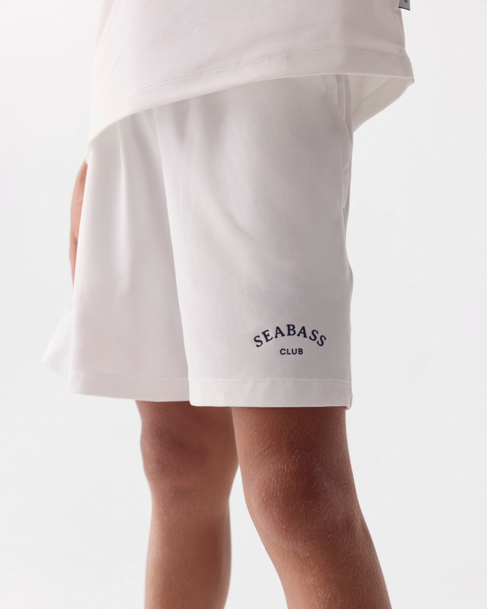 Kinder-UV-Aktivshorts, Weiß