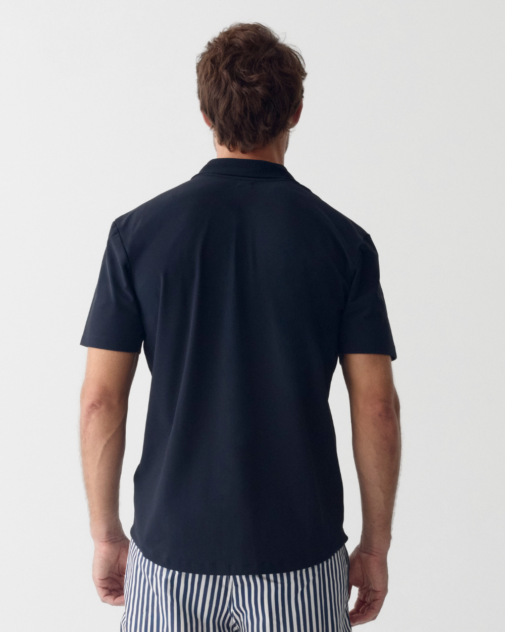 Männer UV Hemd Kurzarm mit UV-Schutz - Marineblau