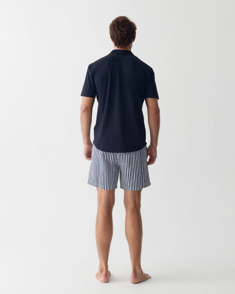 Männer UV Hemd Kurzarm mit UV-Schutz - Marineblau