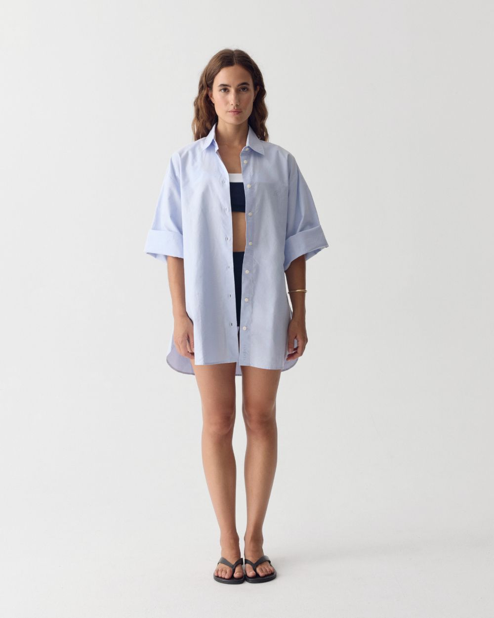 Damen UV-Oversize-Shirt Soleil Buttergelb