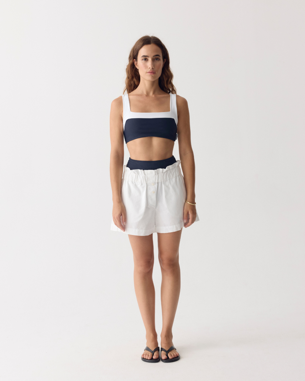 Damen UV-Shorts Soleil Bright White