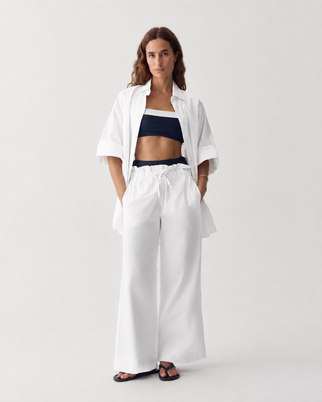 Damen UV-Hose Soleil Bright White