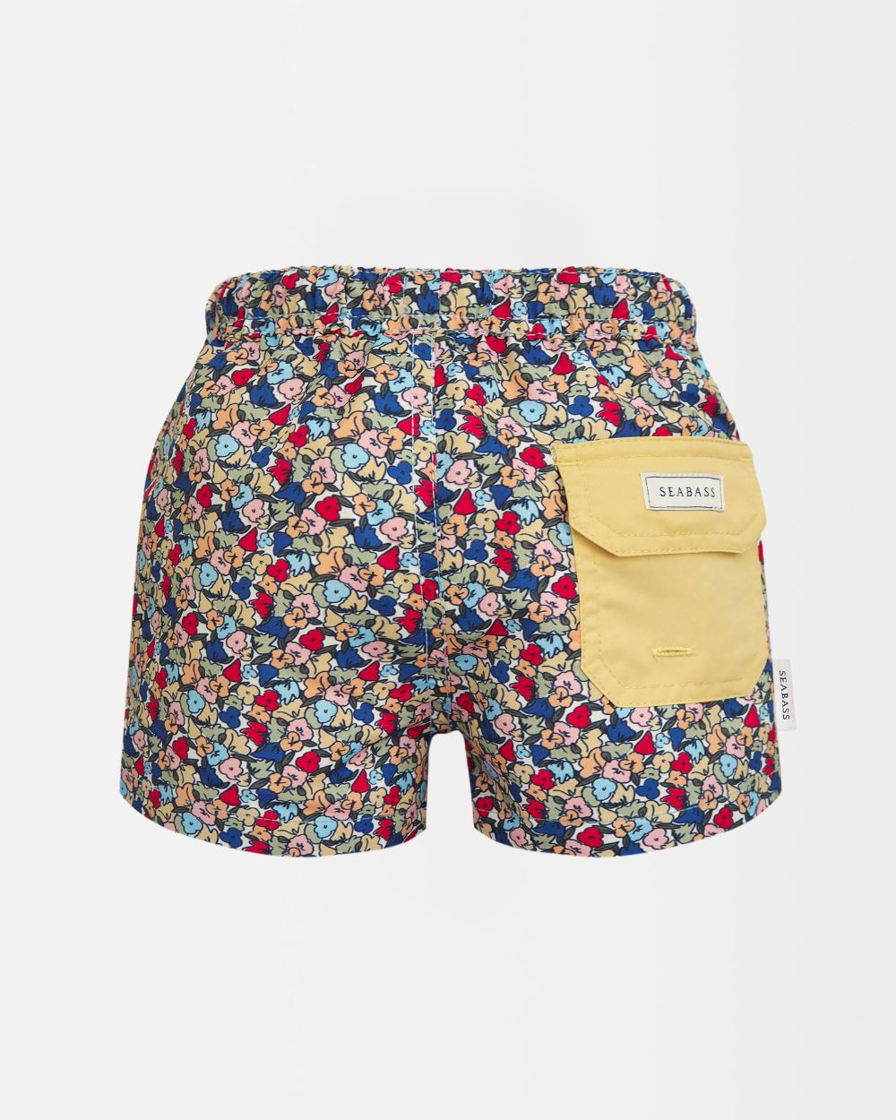 Jungs UV Badeshort Valencia - mehrfarbige Blumen