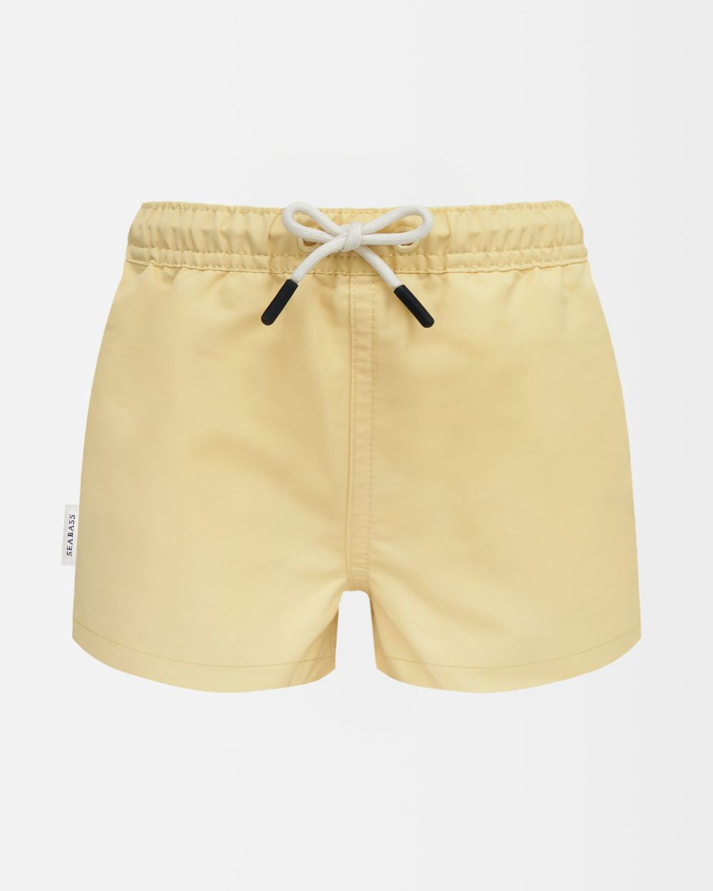 Männer UV Badeshort Weiches Gelb - einfarbig