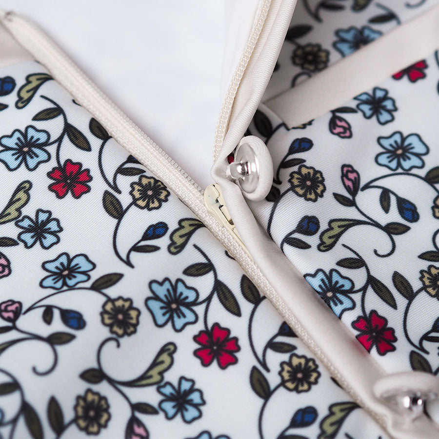 Mädchen UV Bikini Coco Sardinia - mehrfarbige Blumen