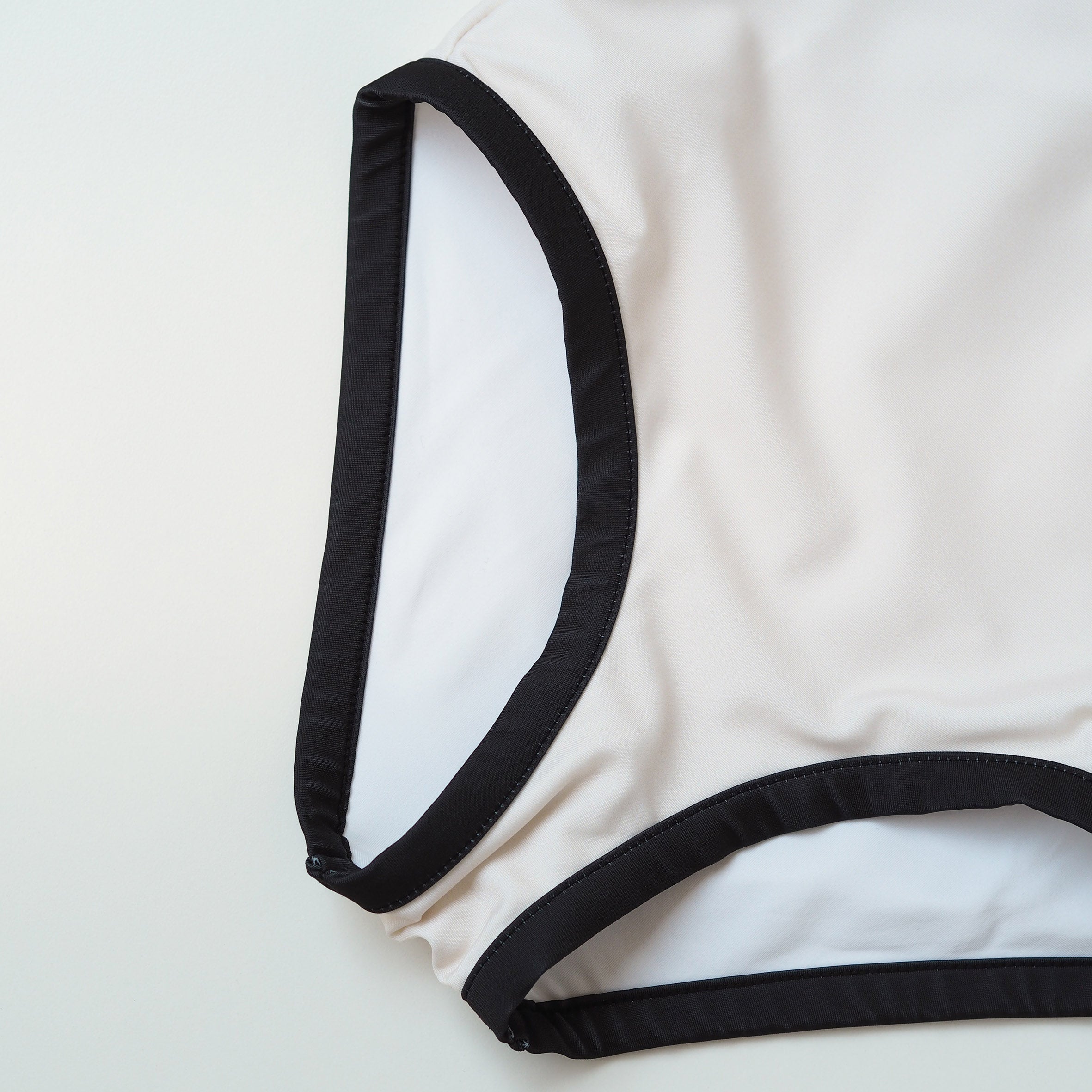 Mädchen UV Badeanzug Coco Biarritz - Cremeweiß