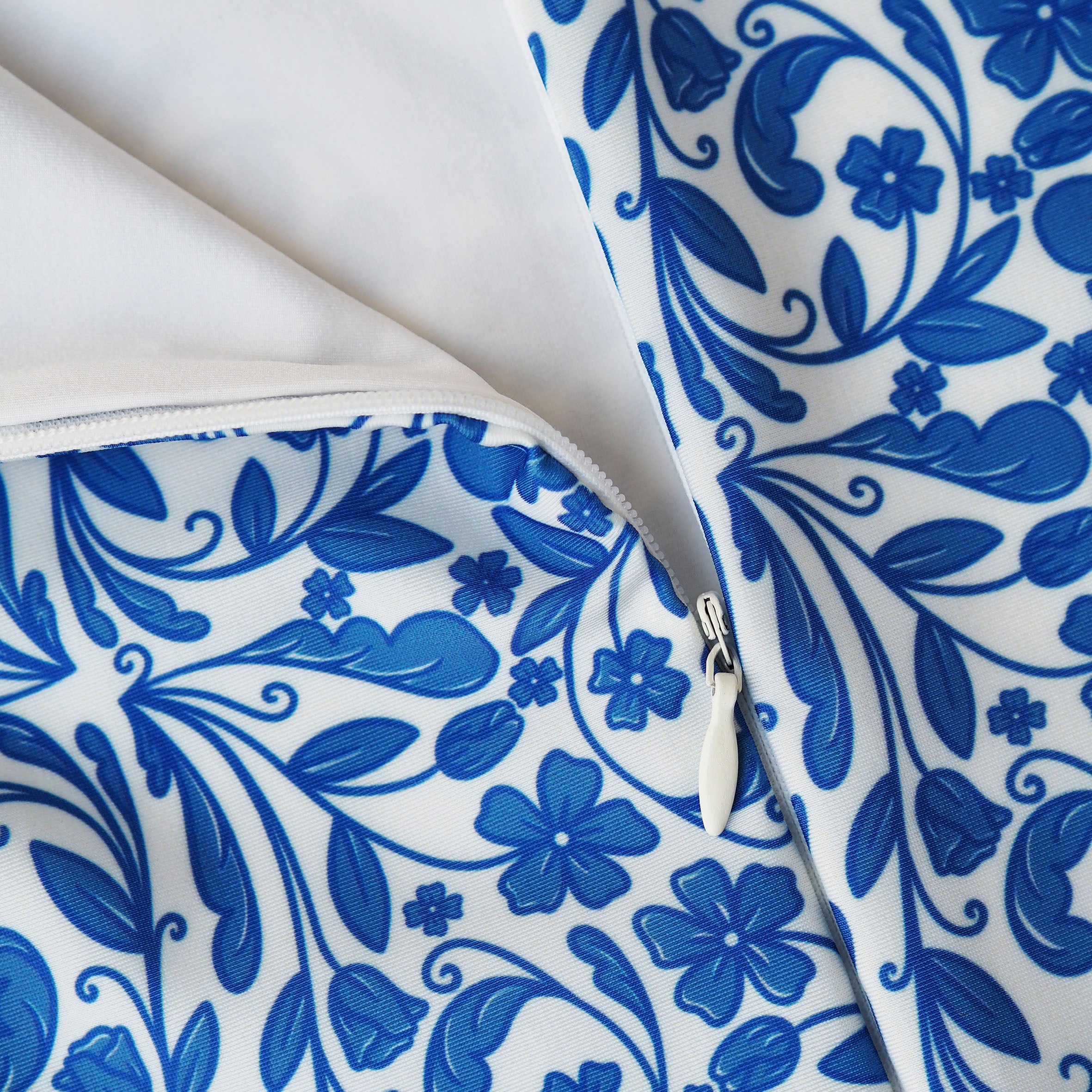 Mädchen UV Badeanzug Ruffle Positano - Blau