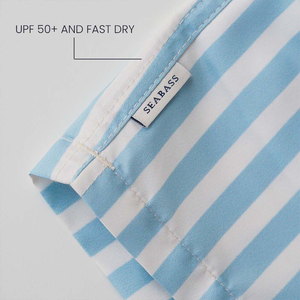 Jungs UV Badeshort Forte dei Marmi - Blaue Streifen