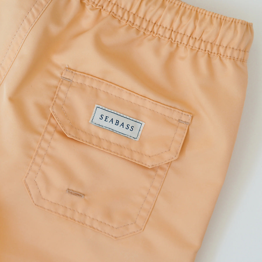 Jungs UV Badeshort Cantaloupe - einfarbig