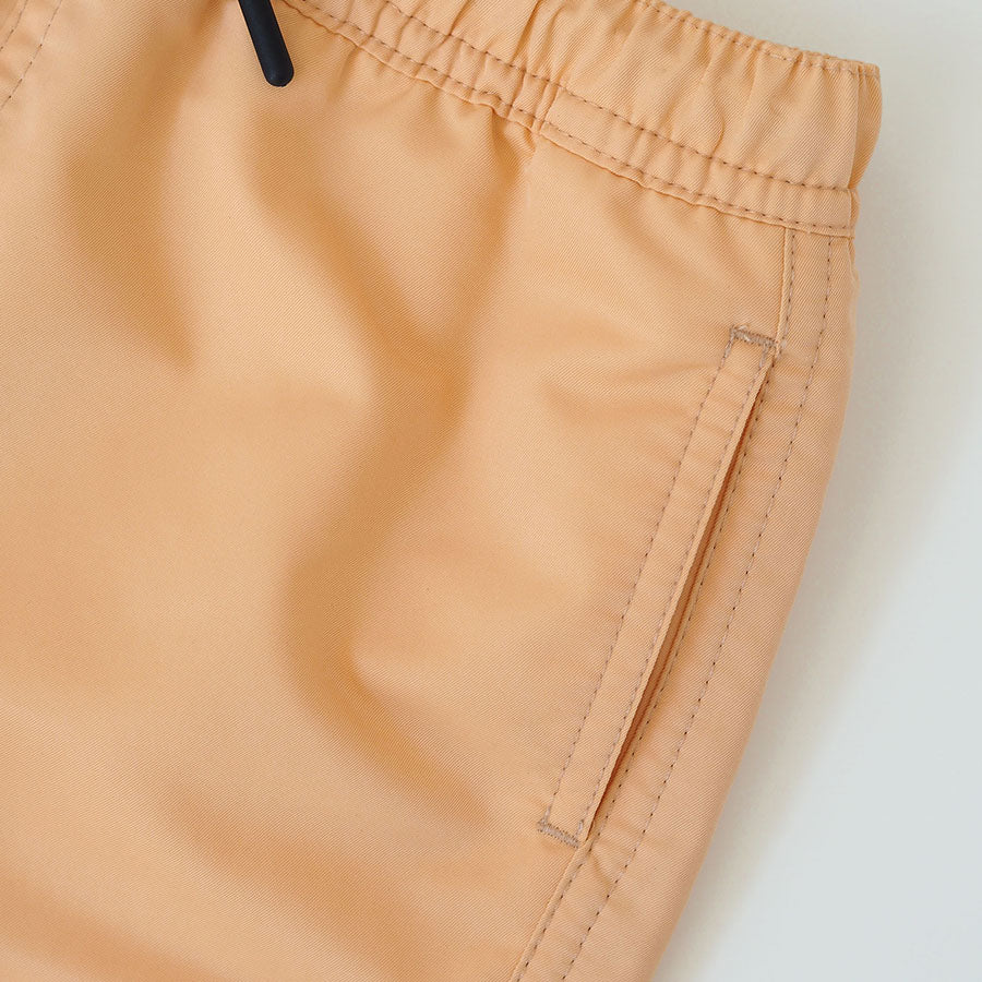 Männer UV Badeshort Cantaloupe - einfarbig