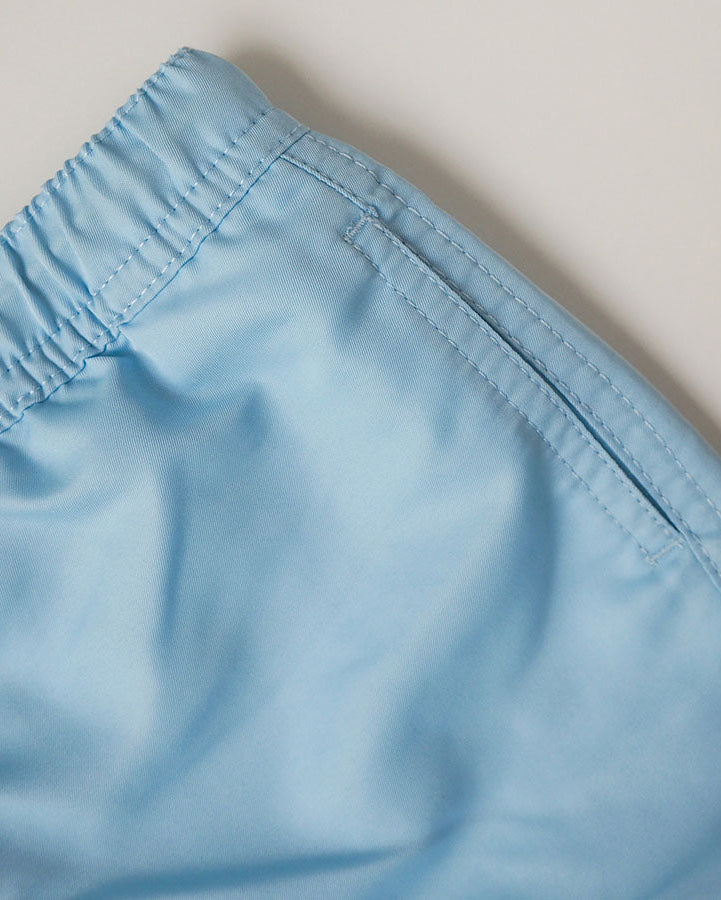 Jungs UV Badeshort Hellblau - einfarbig