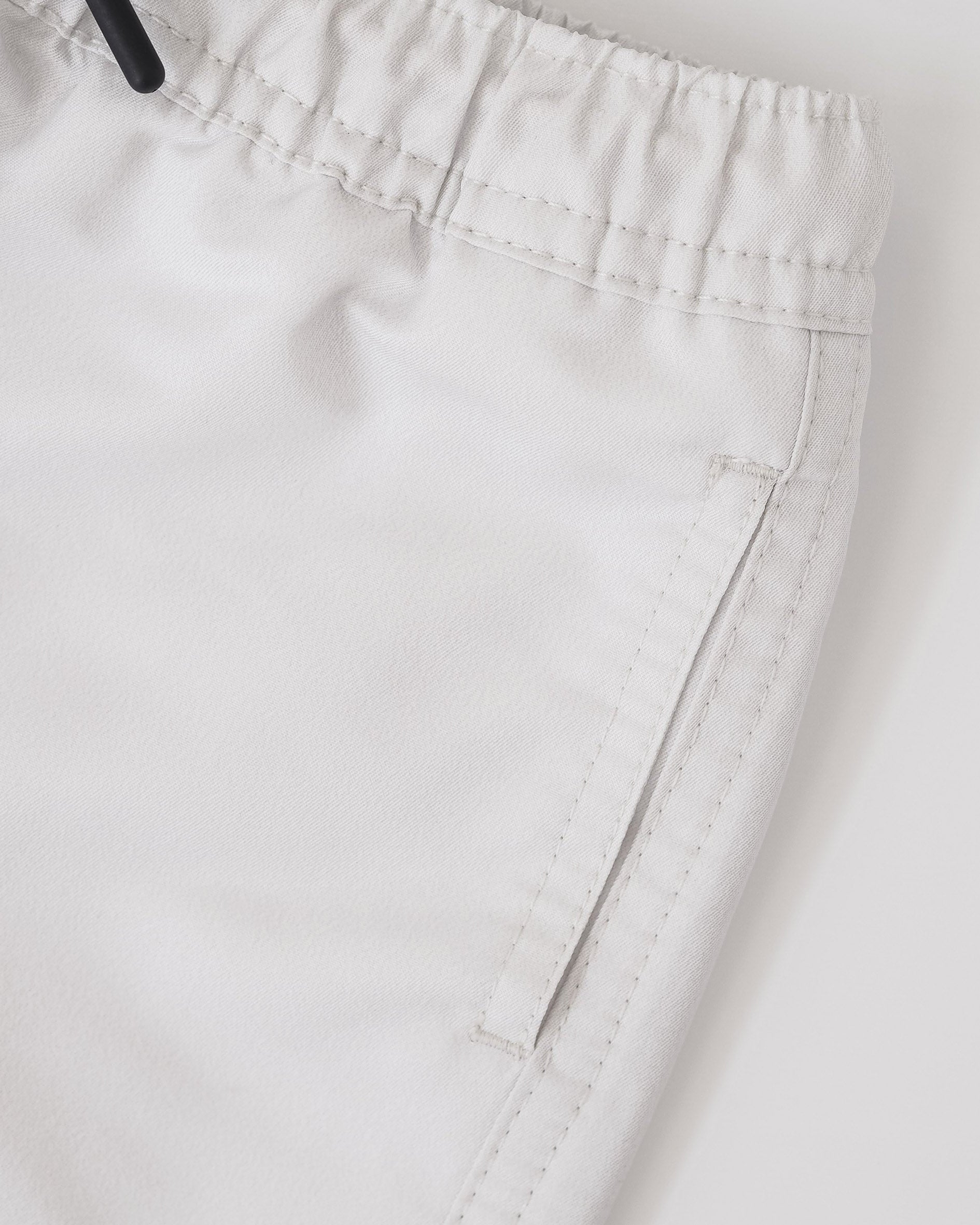 Männer UV Badeshort Weiß - einfarbig