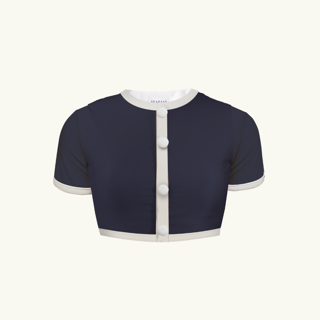 Damen UV-Bikini Coco Monaco - dunkelblau