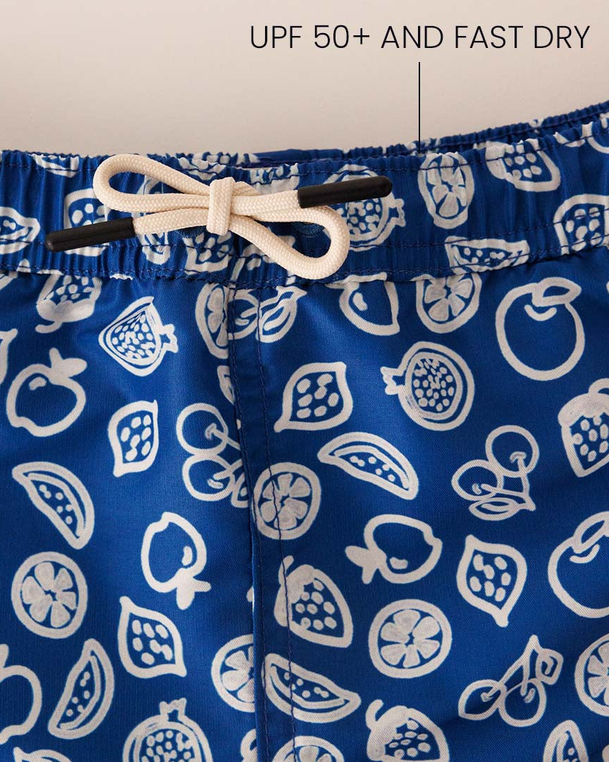 MÄNNER UV BADESHORT FORMENTERA BLAU - Fruity