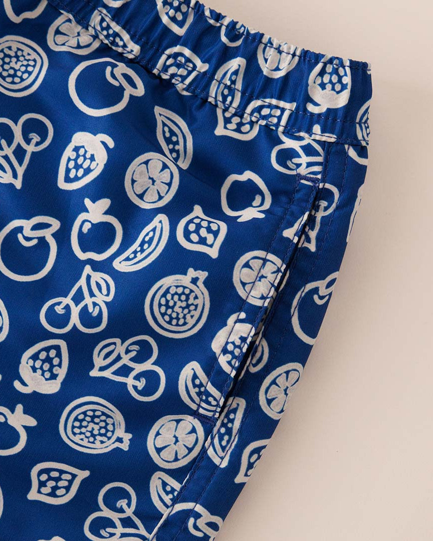 MÄNNER UV BADESHORT FORMENTERA BLAU - Fruity