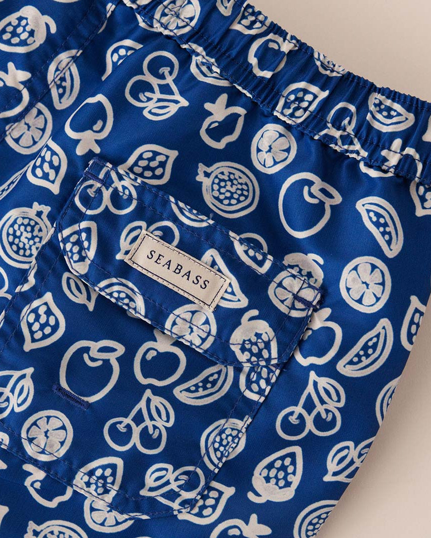MÄNNER UV BADESHORT FORMENTERA BLAU - Fruity