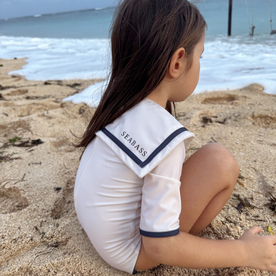 Mädchen UV-Badeanzug Sailor Nice