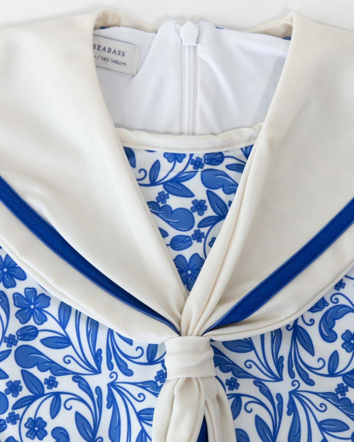 Mädchen UV Badeanzug Sailor Positano - blau