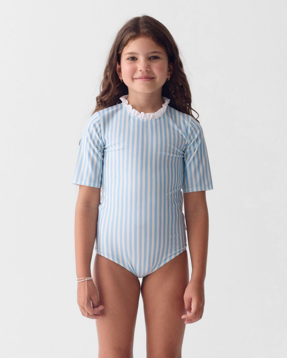 Mädchen UV Badeanzug Ruffle Forte dei Marmi