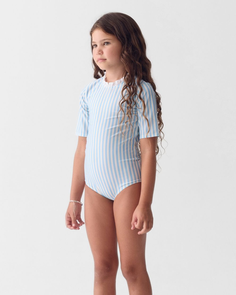 Mädchen UV Badeanzug Ruffle Forte dei Marmi