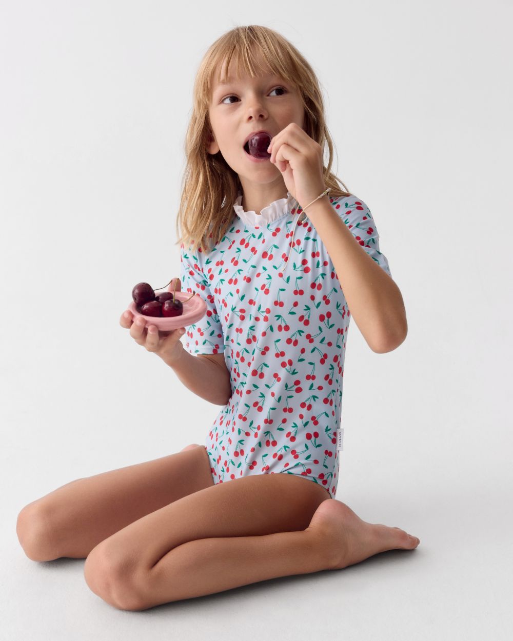 Mädchen UV Badeanzug Ruffle Picota