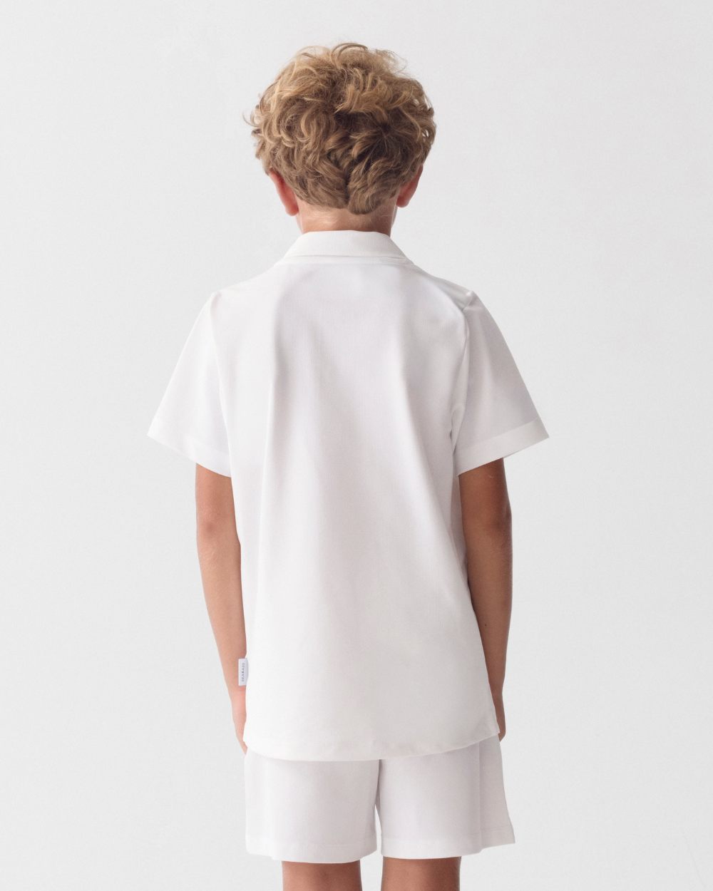 Kinder-UV-Aktivshorts, Weiß