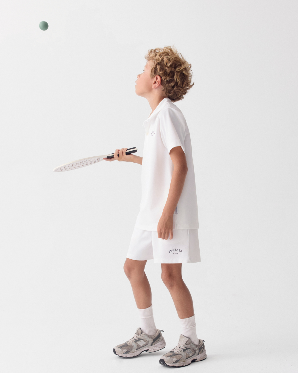 Kinder-UV-Aktivshorts, Weiß