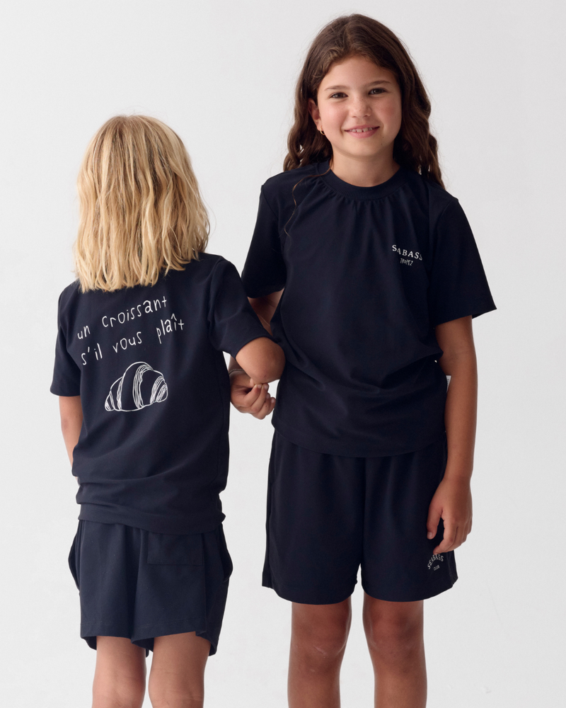 Kinder-T-Shirt Rayas Grün
