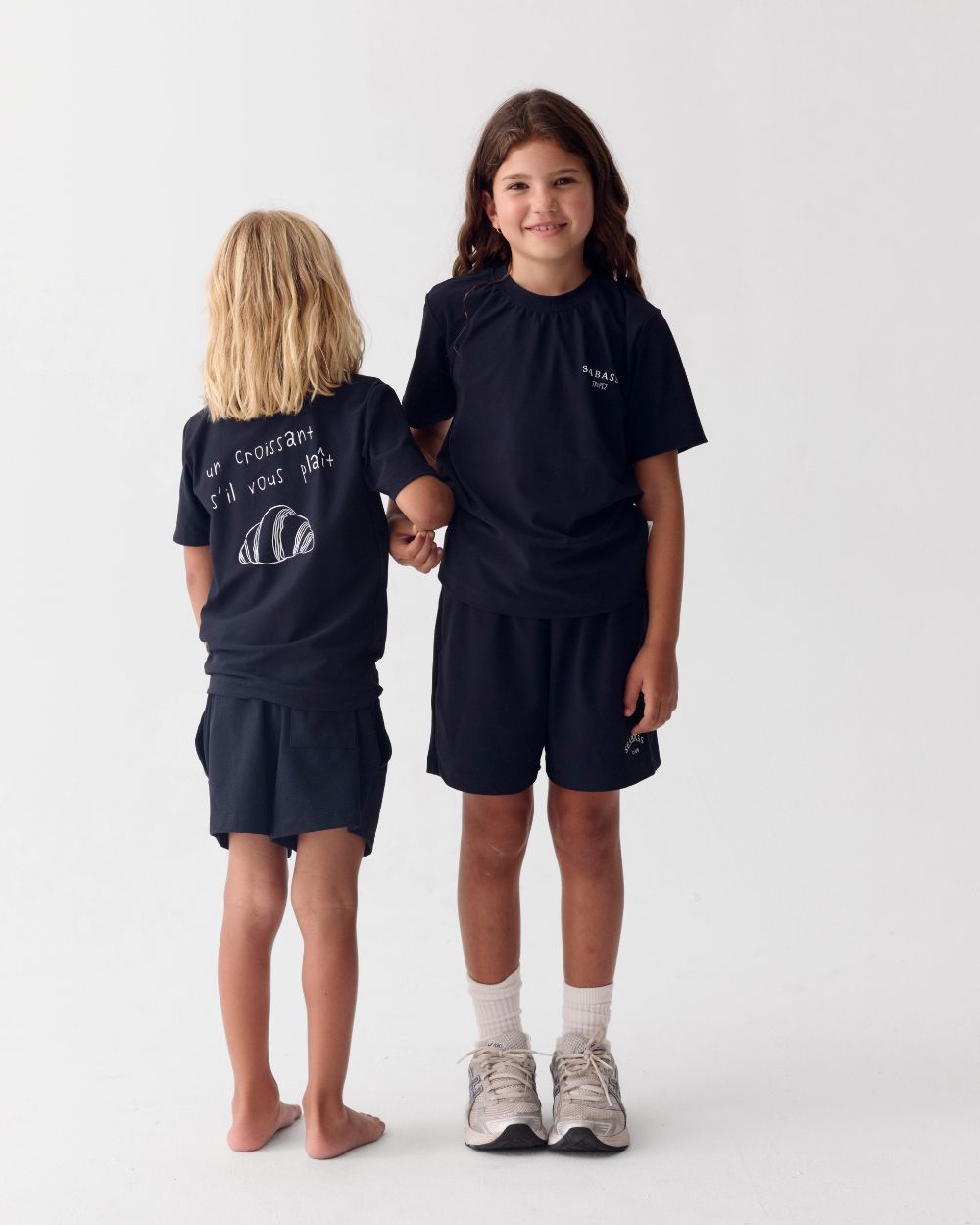 Kinder-T-Shirt Rayas Grün