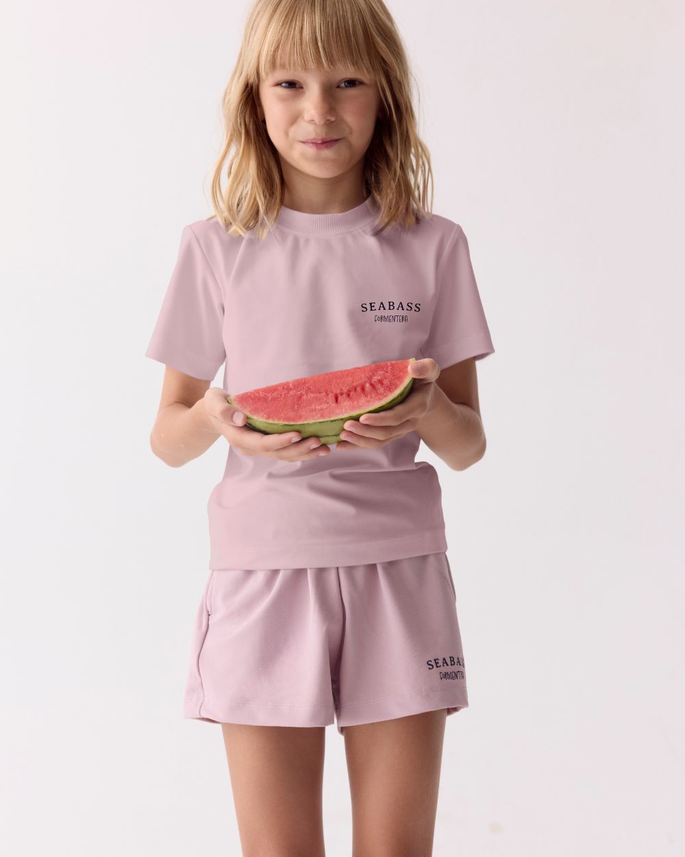 Kinder-T-Shirt Rayas Grün