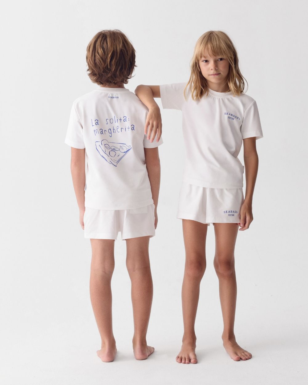 Kinder-T-Shirt Rayas Grün