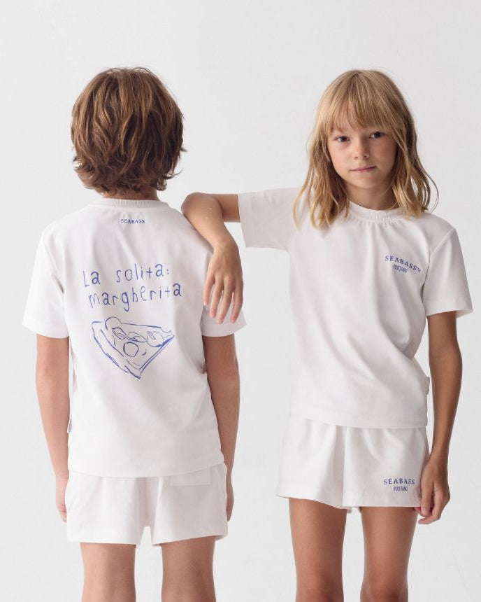 Kinder-T-Shirt Rayas Grün