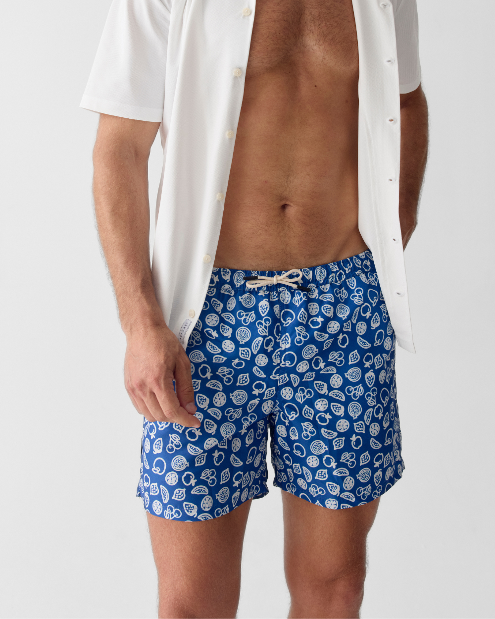 MÄNNER UV BADESHORT FORMENTERA BLAU - Fruity