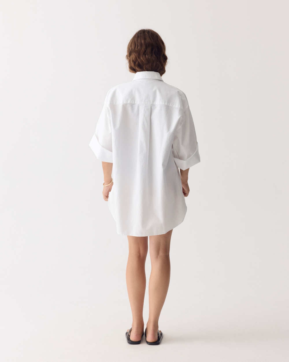 Damen UV-Oversize-Shirt Soleil Bright White