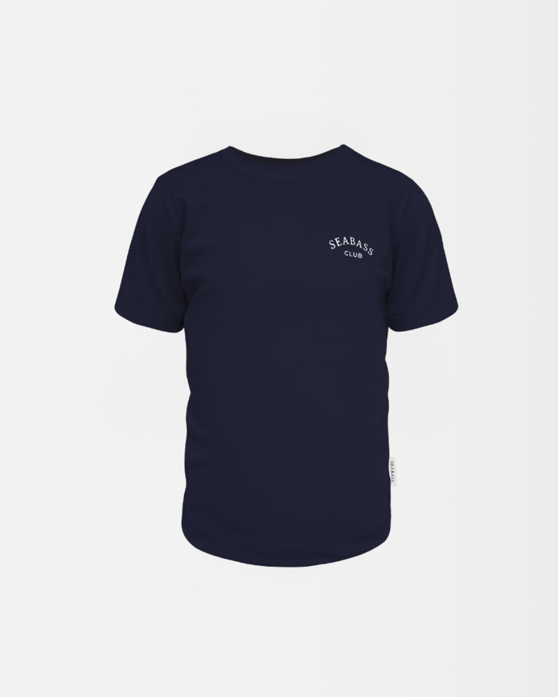 Kinder UV-Aktiv-T-Shirt, Marineblau