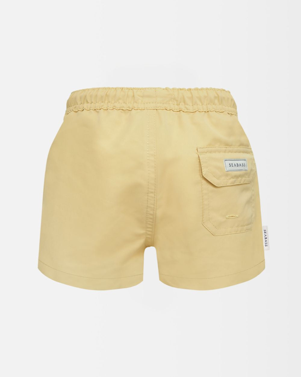 Jungs UV Badeshort Weiches Gelb - einfarbig