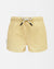 Jungs UV Badeshort Weiches Gelb - einfarbig