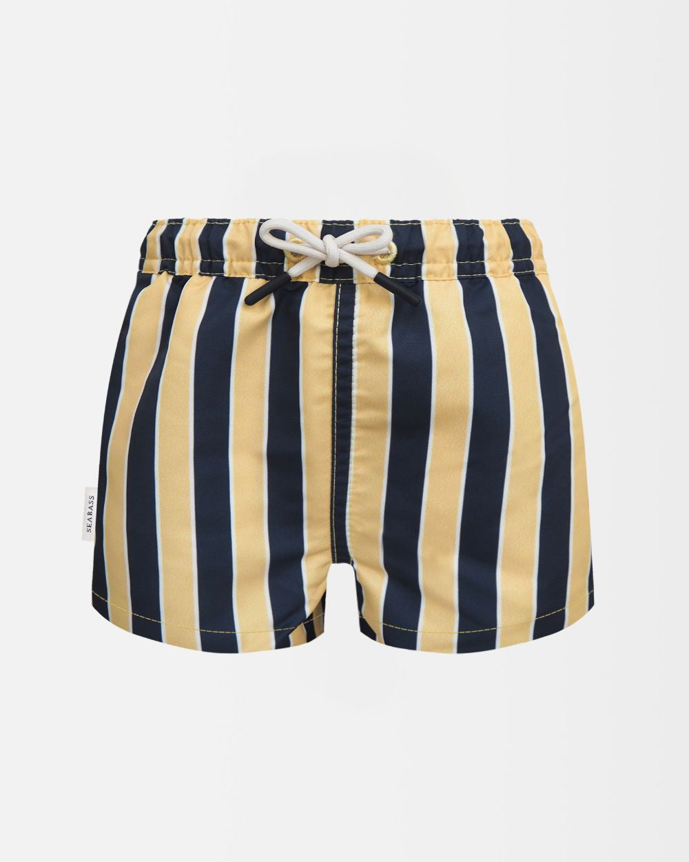 Jungs UV Badeshort Sorrento - Blau Gelb Gestreift