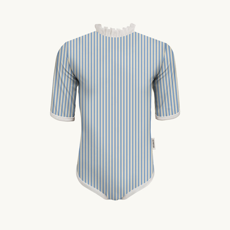 UV-Badeanzug für Mädchen Coco Sydney - vanille