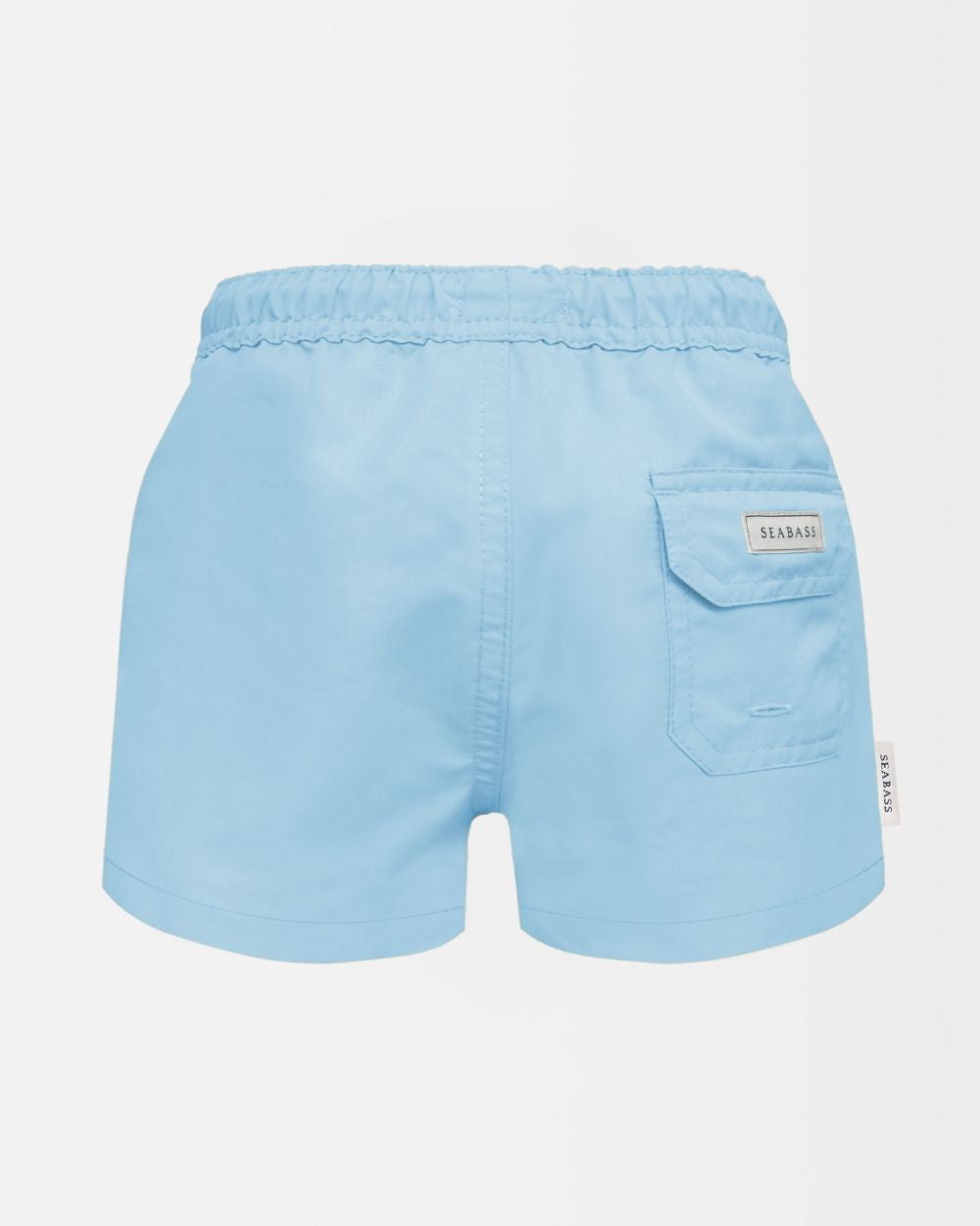Männer UV Badeshort Hellblau - einfarbig