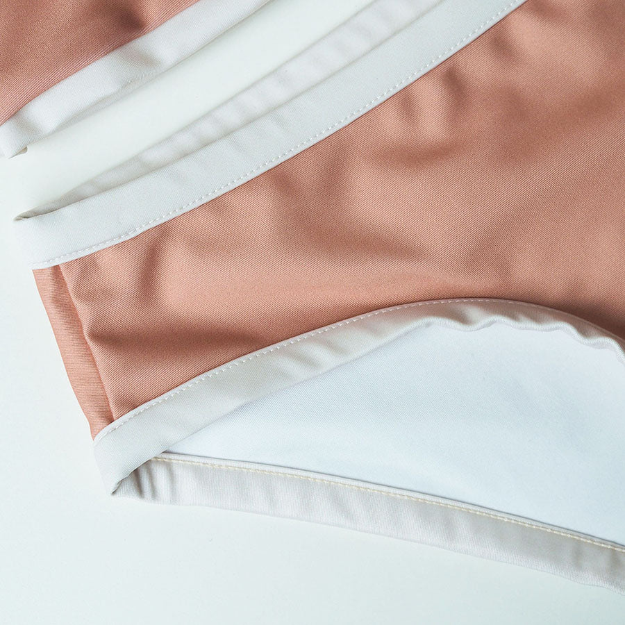 Mädchen UV Bikini Coco Palm Springs - Pfirsichrosa