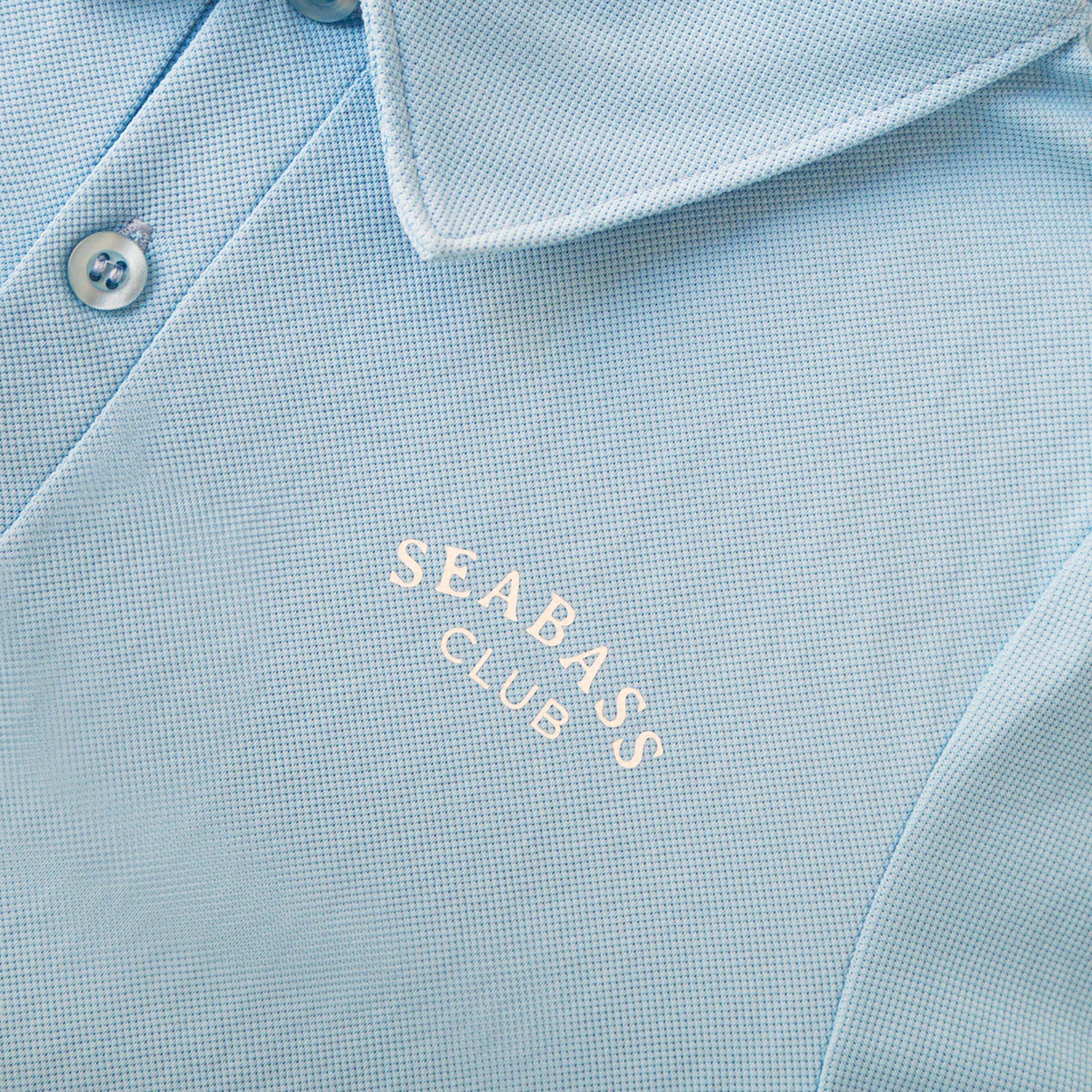 Jungs UV Polo Shirt Hellblau