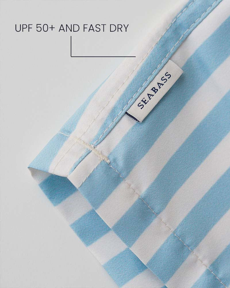 Jungs UV Badeshort Forte dei Marmi - Blaue Streifen