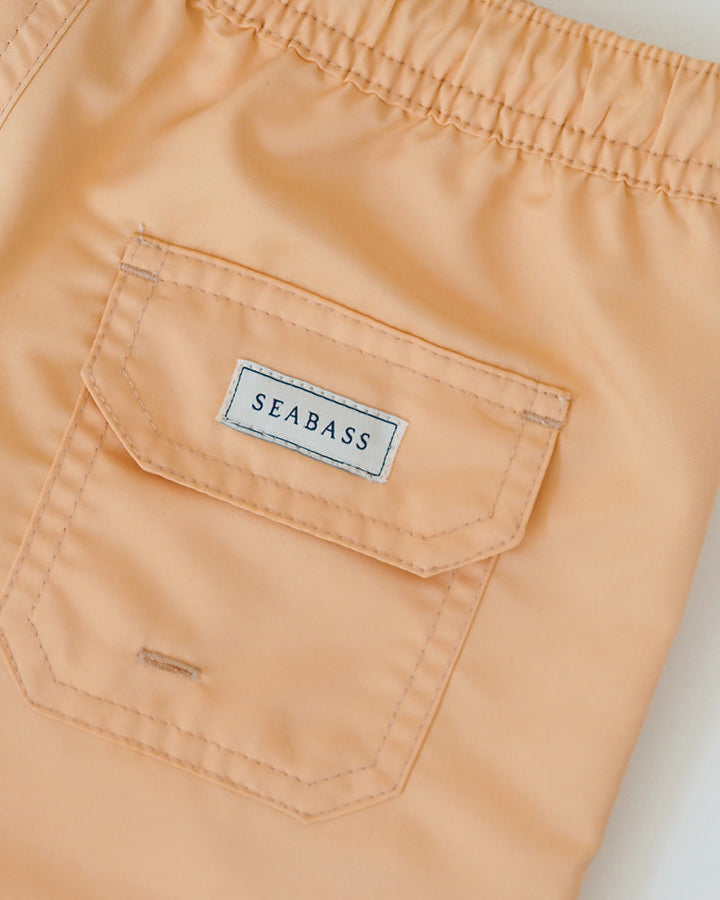 Männer UV Badeshort Cantaloupe - einfarbig