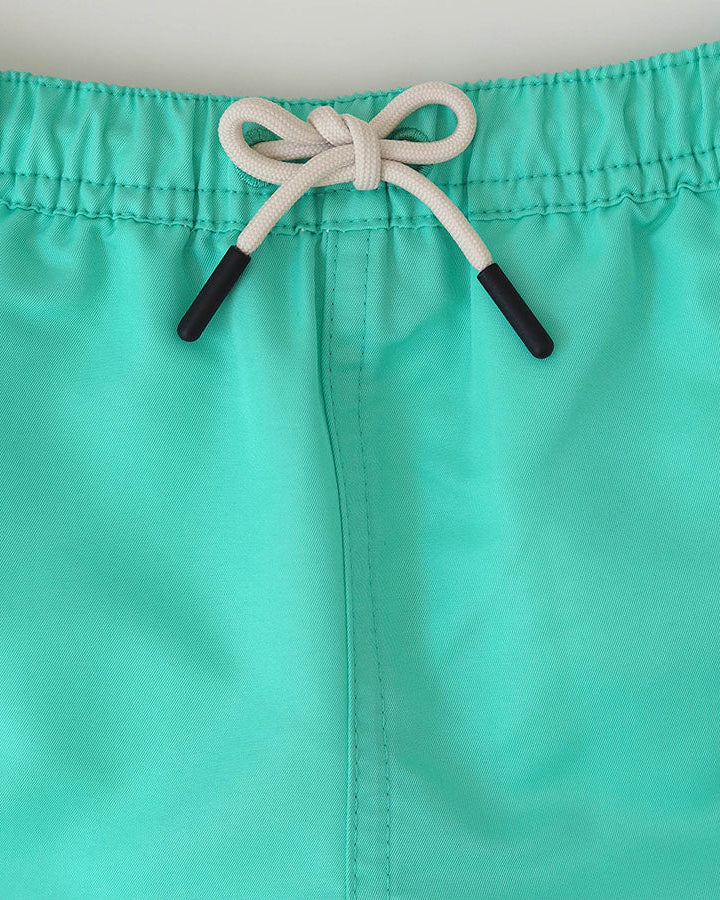 Männer UV Badeshort Mintgrün - einfarbig