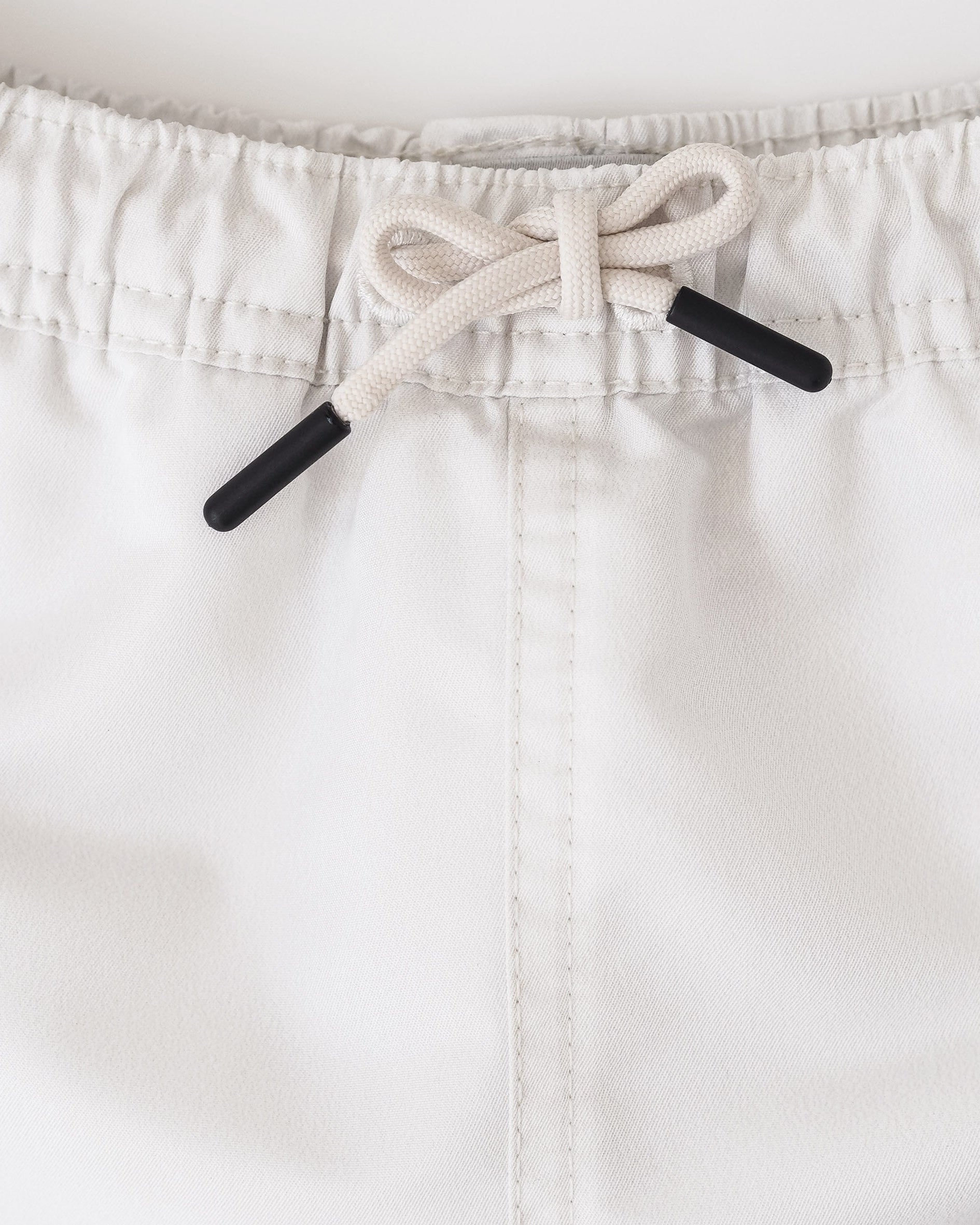 Männer UV Badeshort Weiß - einfarbig