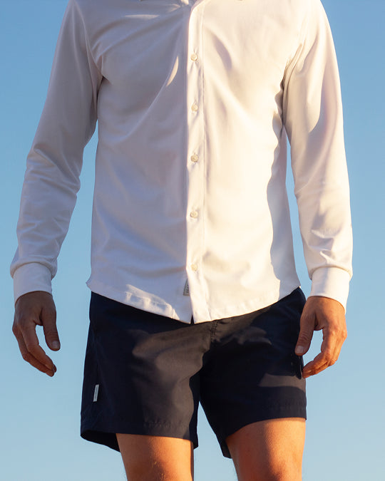 Herren UV Badeshorts Ferran Marineblau